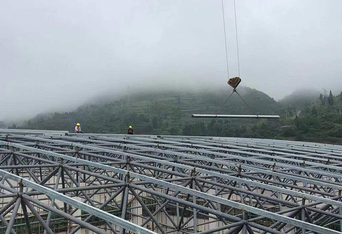 大渡口网架施工
